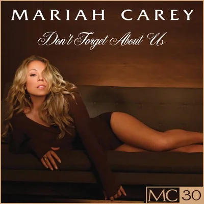 Mariah Carey - Don't Forget About Us 앨범 커버