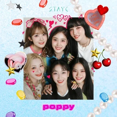 STAYC(스테이씨) - Poppy (Korean Ver.) 앨범 커버