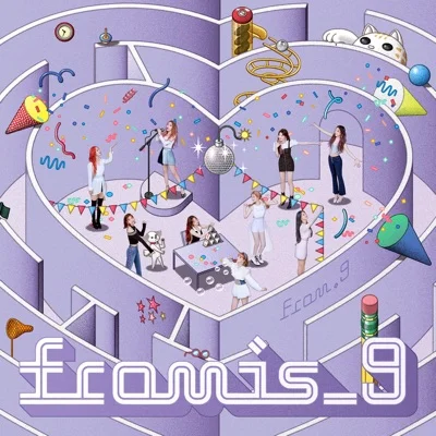 fromis_9 - LOVE BOMB 앨범 커버