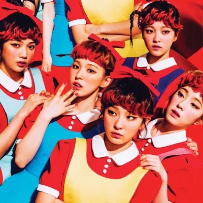 레드벨벳 - Huff n Puff 앨범 커버