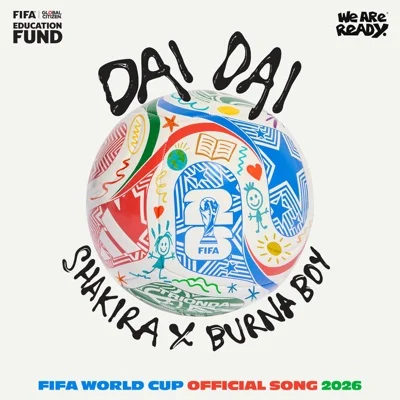 Shakira,Burna Boy - Dai Dai 앨범 커버