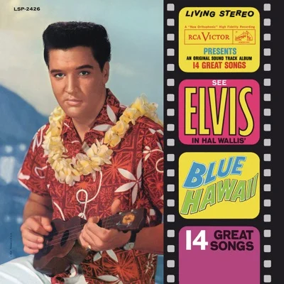 Elvis Presley - Blue Hawaii 앨범 커버