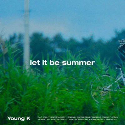 Young K(DAY6) - let it be summer 앨범 커버
